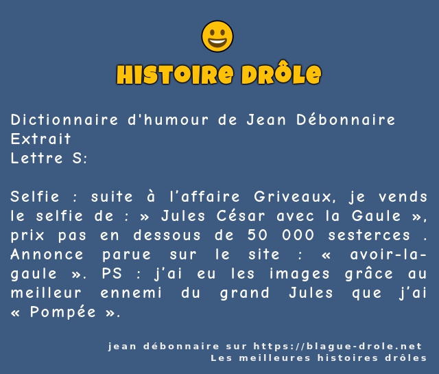 Dictionnaire d'humour de Jean Débonnaire