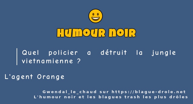 Quel policier a détruit la jungle...