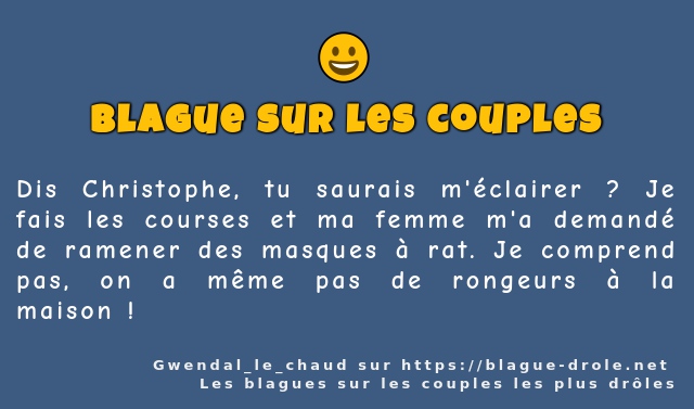 Dis Christophe, tu saurais m'éclairer ? Je...