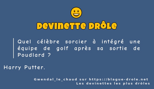 Quel célèbre sorcier à intégré une équipe de...