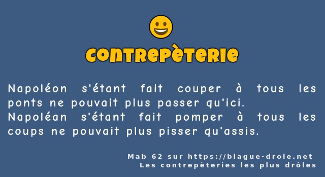 Napoléon s'étant fait couper à tous les...
