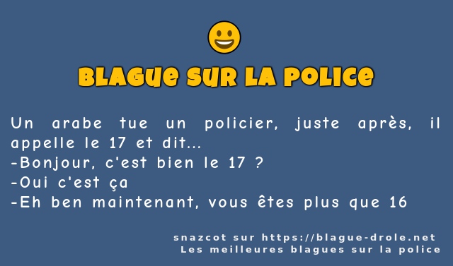 Un arabe tue un policier, juste après, il...
