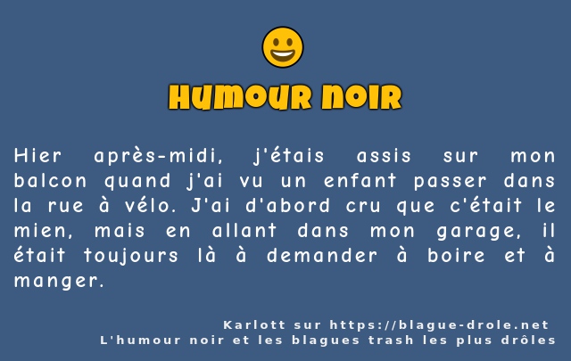 Hier après-midi, j'étais assis sur mon...