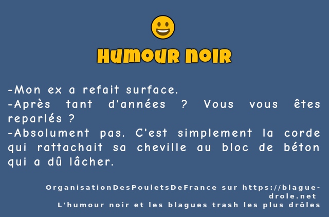 Mon ex a refait surface.