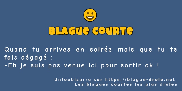 Quand tu arrives en soirée mais que tu te...