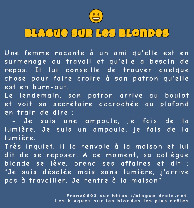 Une femme raconte à un ami qu'elle est en...