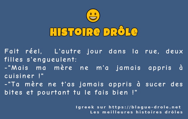 Fait réel,  L'autre jour dans la rue, deux...