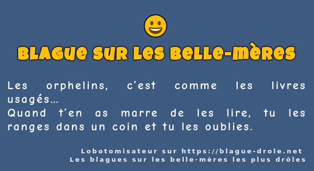 Les orphelins, c’est comme les livres usagés…