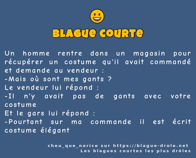 Un homme rentre dans un magasin pour...