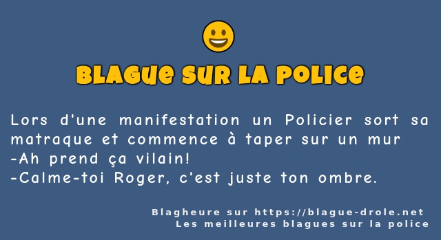 Lors d'une manifestation un Policier sort sa...