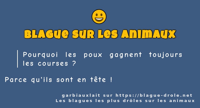 Pourquoi les poux gagnent toujours les...