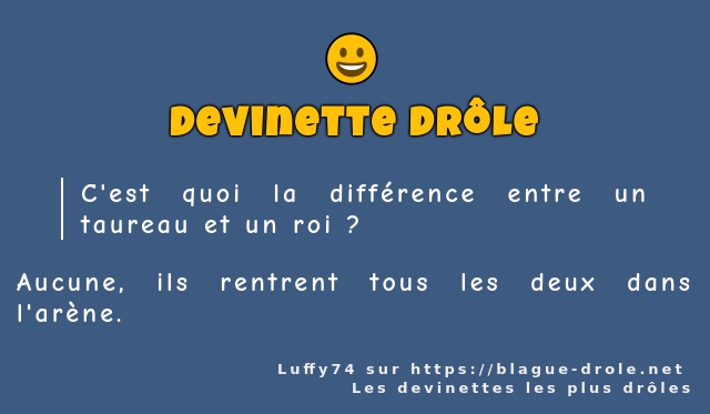 C'est quoi la différence entre un taureau et...
