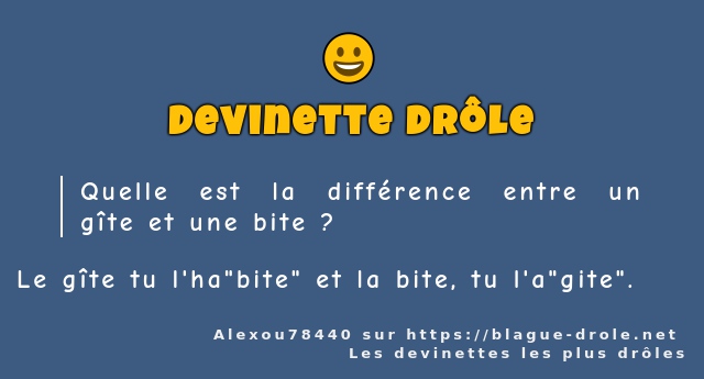 Quelle est la différence entre un gîte et...