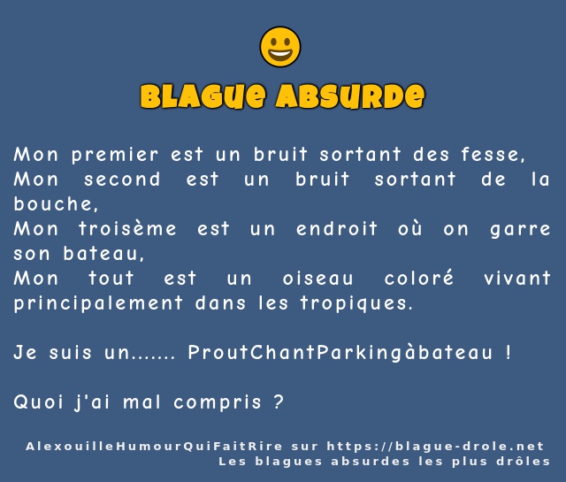 Mon premier est un bruit sortant des fesse,