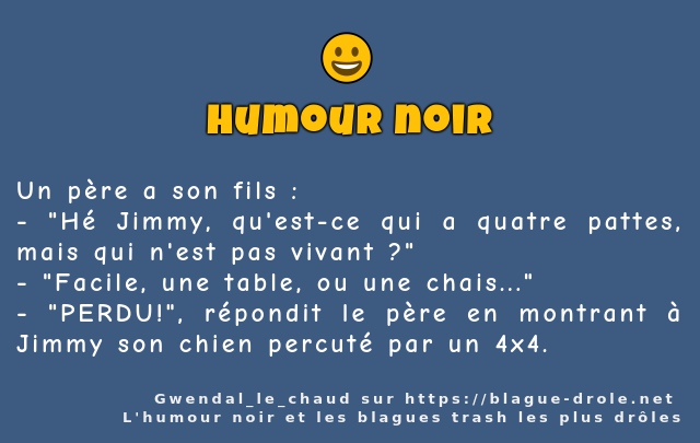 Un père a son fils :
