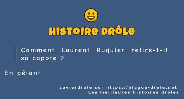 Comment Laurent Ruquier retire-t-il sa...