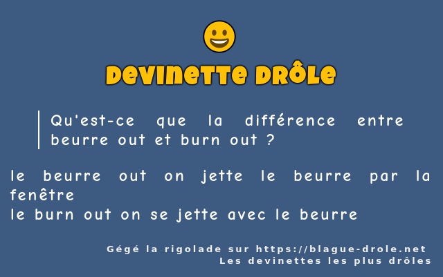 Qu'est-ce que la différence entre beurre out...