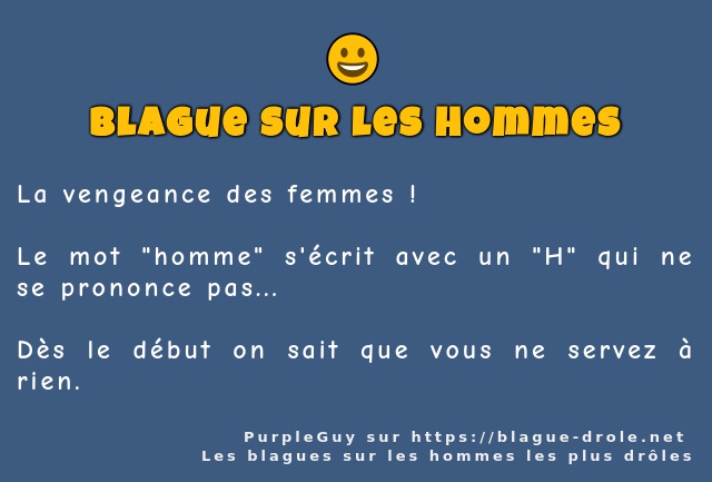 La vengeance des femmes ! 