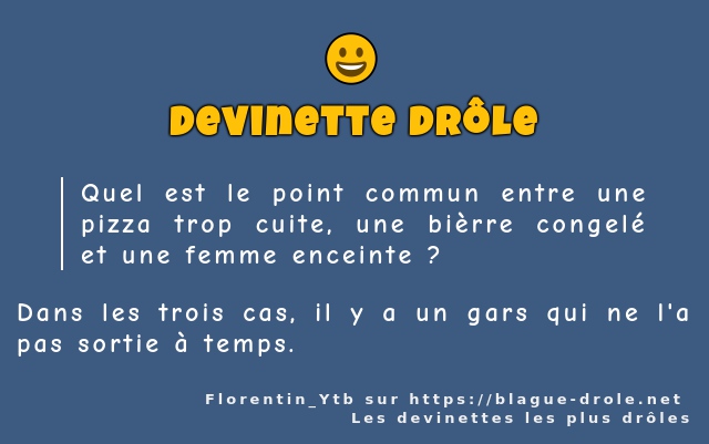 Quel est le point commun entre une pizza...