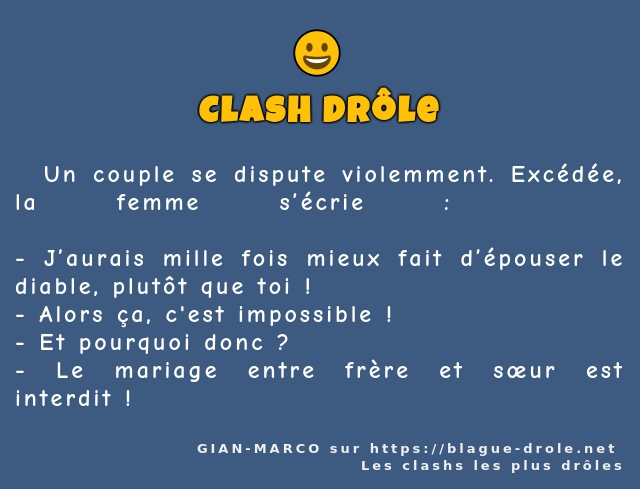   Un couple se dispute violemment. Excédée,...
