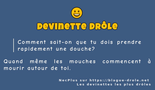 Comment sait-on que tu dois prendre...