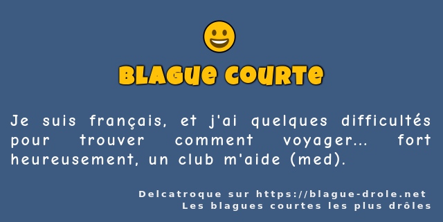 Je suis français, et j'ai quelques...