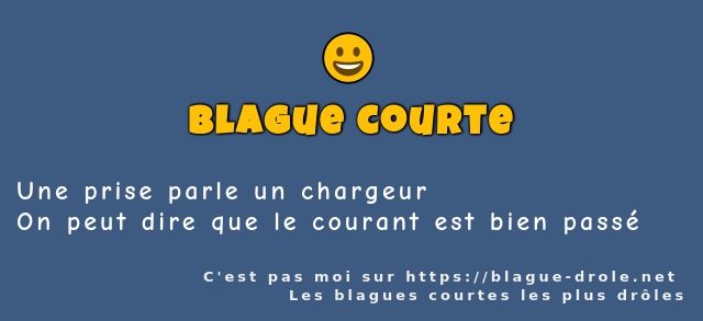 Une prise parle un chargeur 