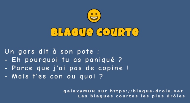 Un gars dit à son pote :