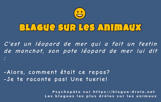 C'est un léopard de mer qui a fait un festin...