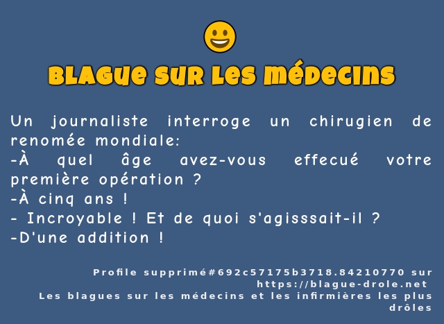 Un journaliste interroge un chirugien de...