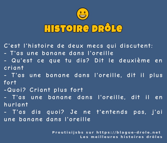 C'est l'histoire de deux mecs qui discutent:
