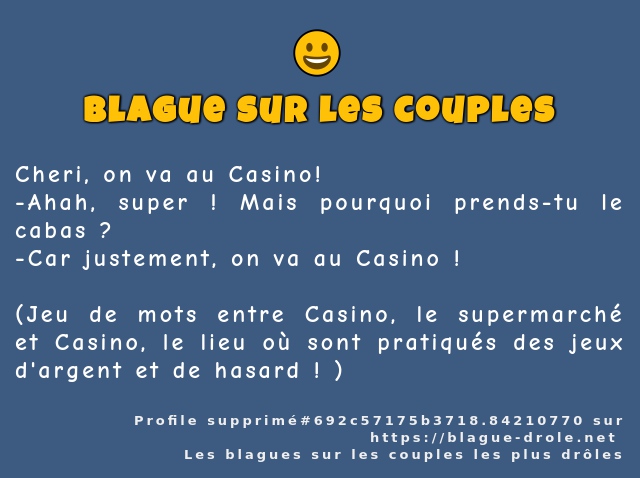 Cheri, on va au Casino!