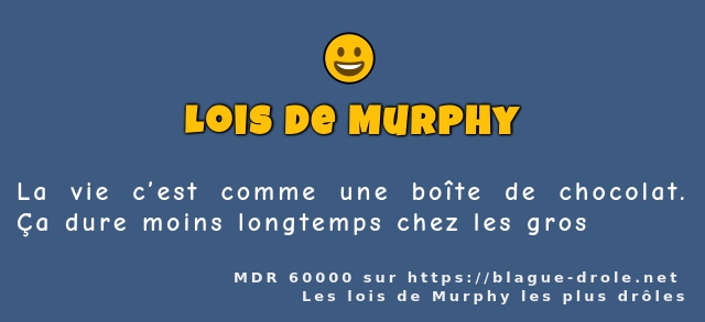 La vie c’est comme une boîte de chocolat. Ça...