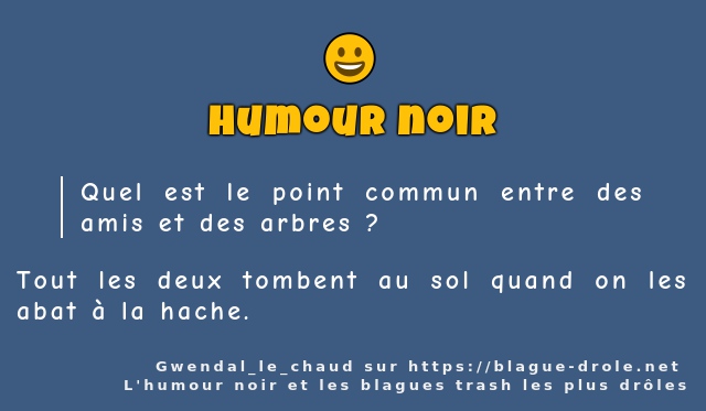Quel est le point commun entre des amis et...