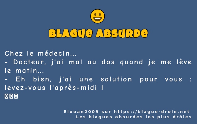 Chez le médecin...