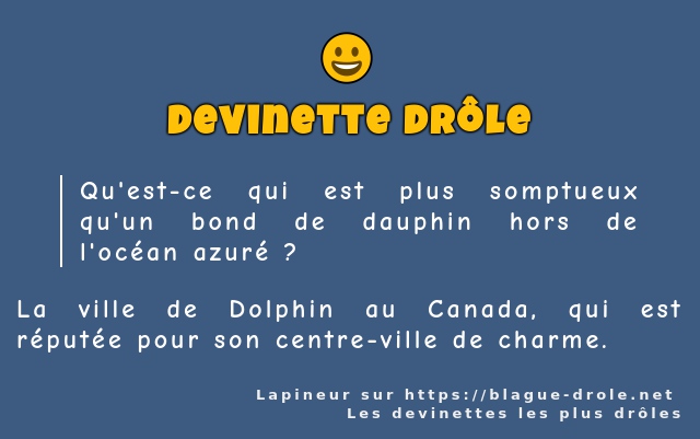 Qu'est-ce qui est plus somptueux qu'un bond...