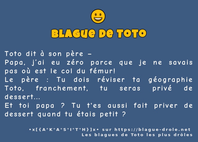 Toto dit à son père –