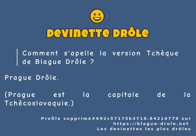 Comment s'apelle la version Tchèque de...