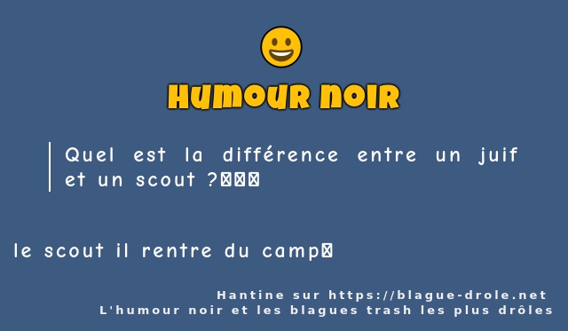 Quel est la différence entre un juif et un...