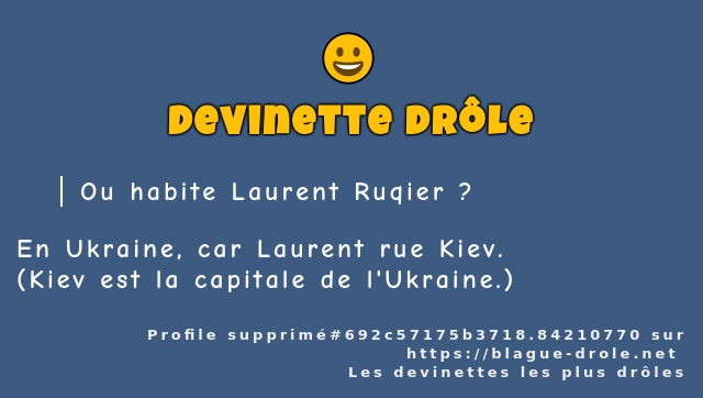 Ou habite Laurent Ruqier ?