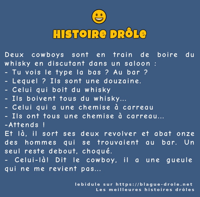 Deux cowboys sont en train de boire du...