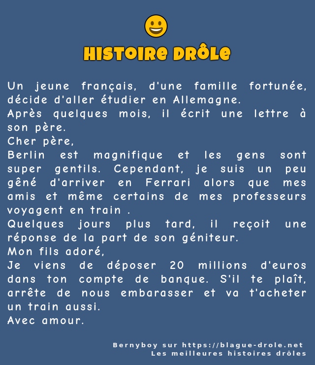 Un jeune français, d'une famille fortunée,...