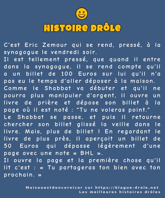 C'est Eric Zemour qui se rend, pressé, à la...