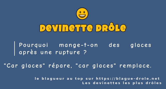 Pourquoi mange-t-on des glaces après une...