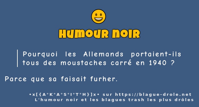 Pourquoi les Allemands portaient-ils tous...