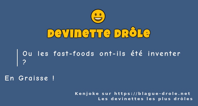 Ou les fast-foods ont-ils été inventer ?