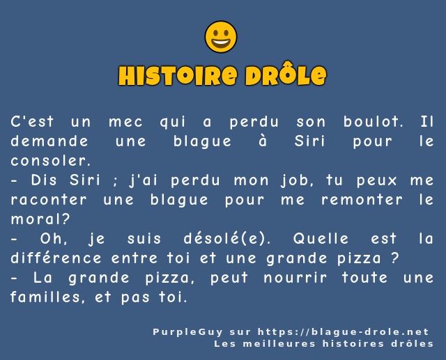 C'est un mec qui a perdu son boulot. Il...