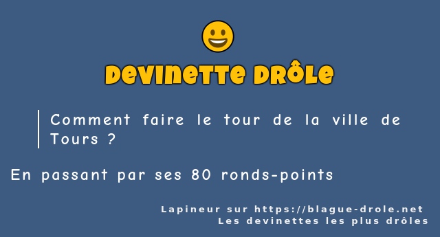 Comment faire le tour de la ville de Tours ?