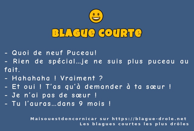 Quoi de neuf Puceau!