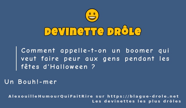 Comment appelle-t-on un boomer qui veut...